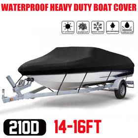 Neva30081416 Neverland Waterproof Heavy Duty Boat Cover Trailerable Pontoon/v-hull Fishing 14ft-24ft