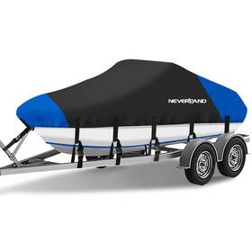 Nova300352022102 Neverland 20-22ft Boat Cover Waterproof Trailerable Anti-rust For V-hull Tri-hull Ski