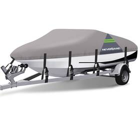 Nova300372022102 Neverland 20ft 21ft 22ft Trailerable Boat Cover Heavy Duty Waterproof For V-hull Tri-hull