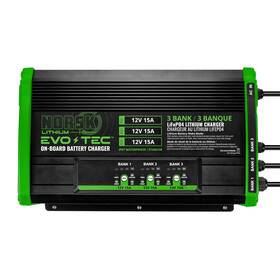 Ncac34506 Norsk Lithium Evo-tec 12v 15a 3-bank On-board Charger Marine Ncac34506 Norsk Lithium Evo-tec 12v 15a 3-bank On-board Charger Marine
