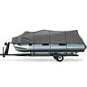 North East Harbor Heavy Duty Waterproof Gray Pontoon Cover Fits Length 25foot