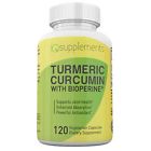 Not Applicable Iqsupplements Turmeric Curcumin With Black Pepper Bioperine Vegi