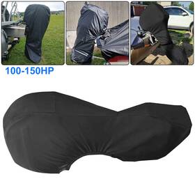 Nsioutlet 600609563885 Waterproof 420d Oxford Fabric Outboard Motor Cover For 100-150hp Boat Motors