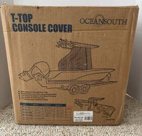 083-2g Oceansouth T-top Console Cover Grey Ma 47 Inch X 60 71 New