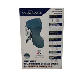 E15-25 Oceansouth Outboard Motor Engine Full Cover Evinrude E-tec 115 Hp 130 25 Inch Nib