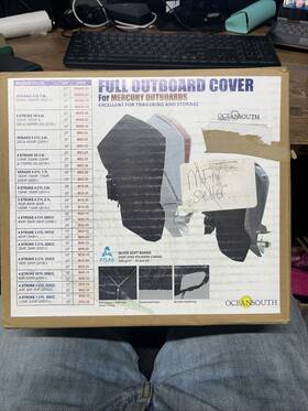 M50p Oceansouth Outboard Cover For Mercury Hh Brand New