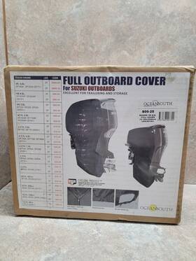 S00-25 Oceansouth Outboard Storage Full Cover For Suzuki V6 4.0l 25 Inch Leg