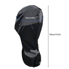 Octoder 600609563892 Waterproof Outboard Motor Cover For 100-150hp Boat Engines Full Coverage