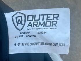 333120 Outer Armor Nib Nitro Z18 Dc Mooring Boat Cover 1099 Retail 2018-23