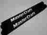 Pa2blkmc Pauphauto Mastercraft Logo Black Trailer Guide Pads 2