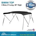 Pn-013-b Seasons Bimini Top Boat Cover High Bow Solution 600074345221