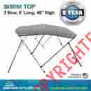 Pn-062 4 Seasons Brand New 46 High Bimini Top Boat Cover 3 Bow 6 L X 79 84 W Gray 0638267877839
