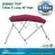 Pn-064 4 Seasons Brand New 46 High Bimini Top Boat Cover 3 Bow 6 L X 79 84 W Burgundy 0638267877853