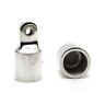 1003762 Pn Western Metals Stainless Inch Tube Boat Bimini Top End Eyes