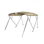 Pn-107 Generic New Bimini Top Boat Cover Bow Long Beige