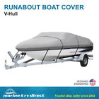Pn148-g Seasons Brand New Denier Waterproof Trailerable Boat Cover Gray