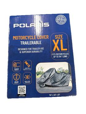 He-pls032 Polaris Trailerable Motorcycle Cover-extra Large Up To 114 Inch