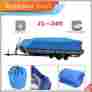 Pon2024-gry North East Harbor Waterproof Bluepontoon Trailerable Boat Cover Fits Length 21 22 23 24