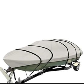 Bc-600g-e Prime Shield Boat Cover Waterproof 600d Oxford Marine Grade Trailerable Runabout
