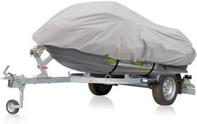 Pcvjs14 Pyle Waterproof Hd Jet Ski Cover 145 Inch Resistant Watercraft Storage Gray