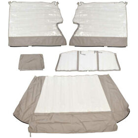 120616070 Ranger Boat Curtain Kit 308568 1670 Cadet Gray Set Of 5