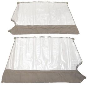 118128030 Ranger Boat Side Curtain 6900864g 190 Ls Reata Gray Set Of 2