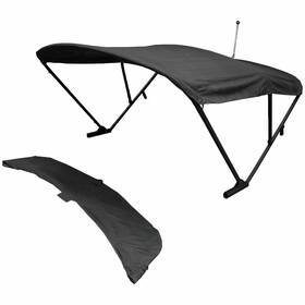 102-104 Ranger Boats 362151 Pontoon Boat Power Bimini Top Black Inch