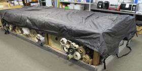 370398 Ranger Z518c Boat Cover Black With Silver 50 Years Logo Marine