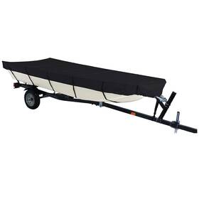 R3467310 Rdeluxi 12/14/16/18ft Jon Boat Cover Heavy Duty For Boats Protection 210d Waterproof