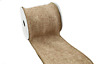 Rdjb4-36 Inc Wired Faux Burlap Ribbon By Taupe 696591947222