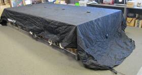 38126-14 Regency 250 L3 Le3 2019 Double Canopy Pontoon Cover Black Dowco Boat
