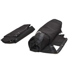 120011008 Rinker Boat Cockpit Bow Covers 3030686 Captiva 236 Br Black 2 Piece