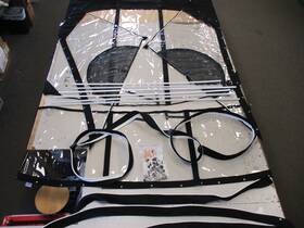 97230 Rinker Boats / Taylor Made 29 Qx 2019 Curtain Enclosure Kit Black Marine Boat