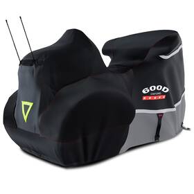 Rosefray Rose-600d-top Sbox-gray-fra Motorcycle Cover With Side Top Box Heavy Duty 600d Waterproof For To