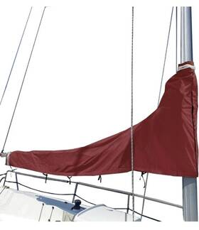 Savvycraft 810135390705 600d Sailboat Mainsail Boom Cover Waterproof Tear Resistant Burgundy 10 -11