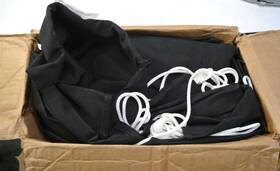 Sbuu50968 Sbu Exact Fit Boat Cover For 06rinker 246 Captiva Br With Factory Tower I/o 337739 Blck