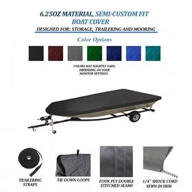 Vartlscriverhawk41 Sbu 6.25oz Heavy-duty Styled-to-fit Protective Cover For Select Riverhawk Boats