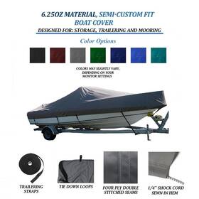 Vartlscseapro76 Sbu 6.25oz Heavy-duty Styled-to-fit Protective Cover For Select Sea Pro Boats