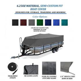 Vartlscsylvan39 Sbu 6.25oz Heavy-duty Styled-to-fit Protective Cover For Select Sylvan Boats