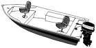 Sbushermcv323 Styled To Fit Boat Cover For Wide Fishing