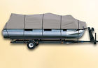 Sbuu74186 Sbu Deluxe Flex Fit Pontoon Boat Cover Long 0787917246867