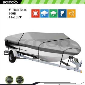 11-13ftboat Scitoo Cb170514s01 Cover Trailerable V-hull Runabouts With Cotton Lining