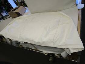 Uh3957 Scout / Mercury 355 Lxf Engine Cowling Cover White Marine Boat