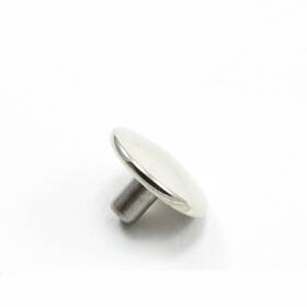 93-xn-10128-1u Scovill Dot Durable Cap Stainless Steel 100 Pack
