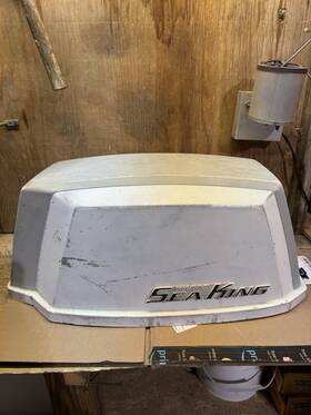 Vwb27955b Sea King Wards 55hp Outboard Hood Engine Cover Cowl