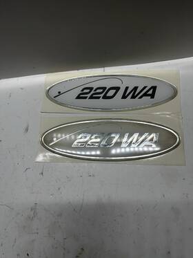 220-wa Sea Pro Boats 220 Wa Walk Around Emblem Sticker New Oem Pair Of 2