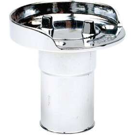 Seachoice 719249320410 Chrome Plated Zinc Gas Deck Fill With Cap Beaded Chain Tether For
