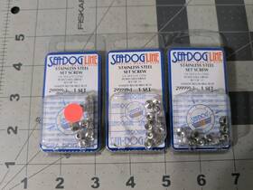 299999-1 Seadog Stainless Steel Set Screws 10 Pack Boat Marine Canvas Bimini Top 3 Packs New