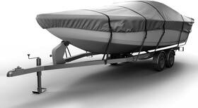 Az-04-ped-1-gy Seal Skin Covers Pedal Boat Cover Heavy Duty Waterproof Outdoor Storage Dustproof Snug Fit