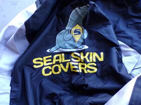 J2t-blk-g4 Seal Skin Heavy Duty Jet Ski Cover Waterproof Black/grey Ds